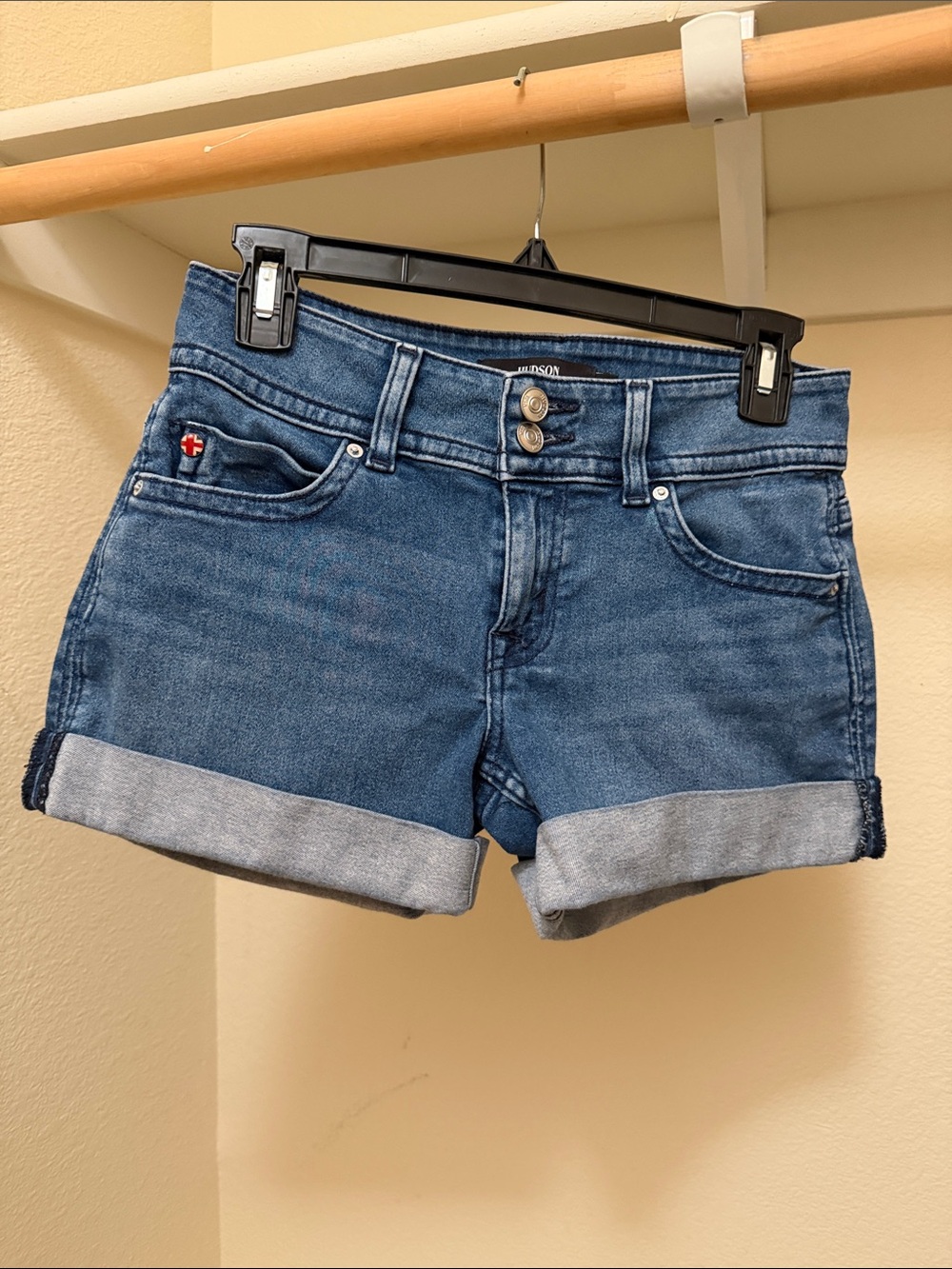 Hudson Denim Roll-Cuff Women's Shorts